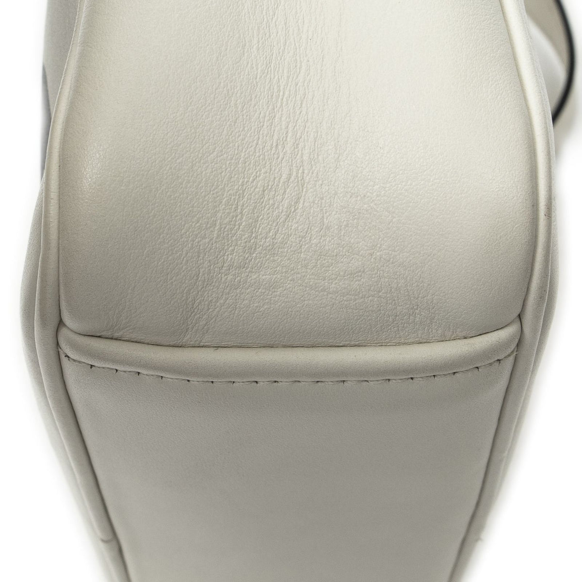 Prada Monki Pattern Camera Bag Ivory Calfskin Leather — view 8