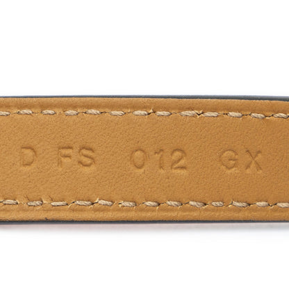 Hermes Kelly Double Tour Bracelet Pink Burgundy Swift Leather — view 4