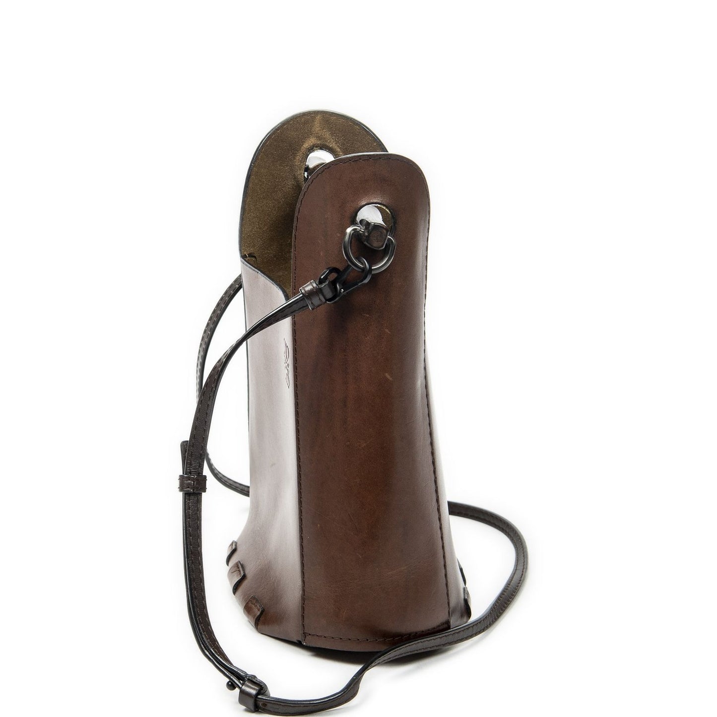Loewe Bamboo Crossbody Dark Brown Calfskin Leather — view 3