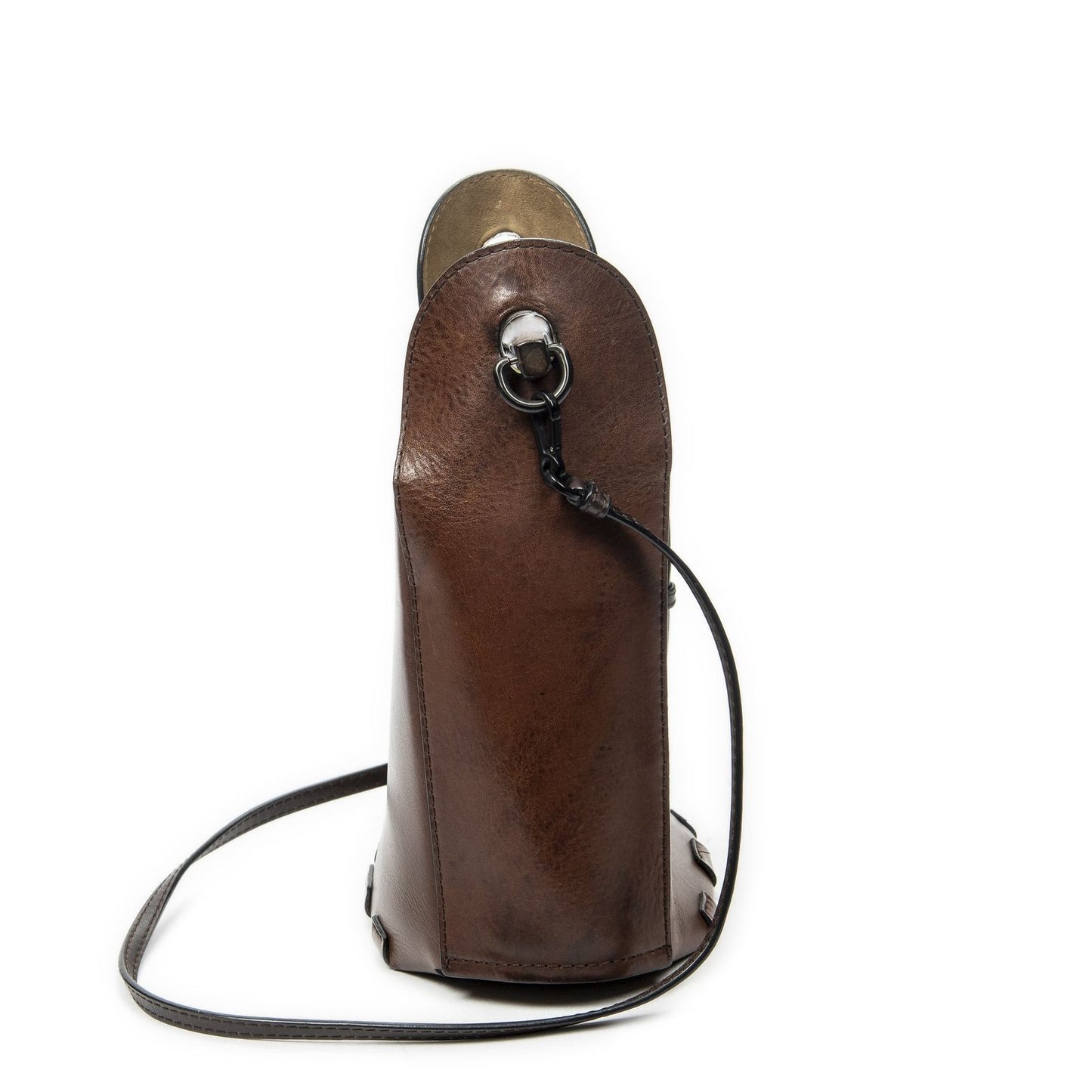 Loewe Bamboo Crossbody Dark Brown Calfskin Leather — view 4