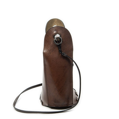 Loewe Bamboo Crossbody Dark Brown Calfskin Leather — view 4