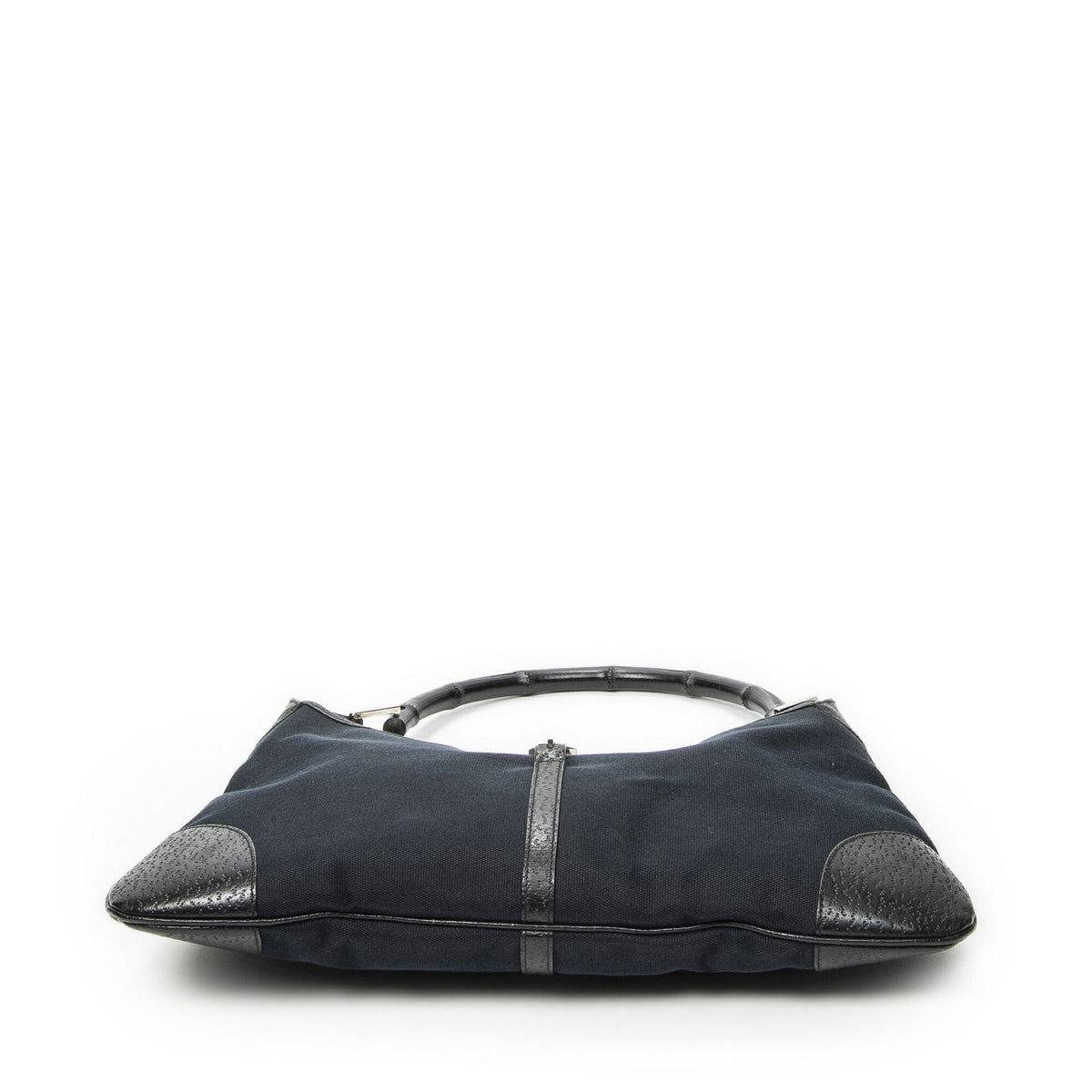 Gucci Bamboo Jackie Hobo Black Canvas — view 6