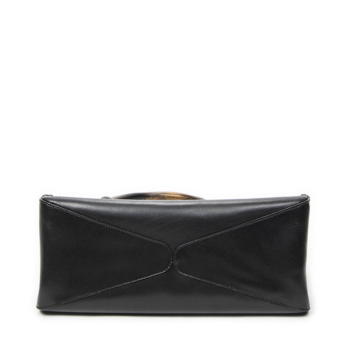 Gucci Whip Stitch Hobo Black Smooth Calfskin — view 6