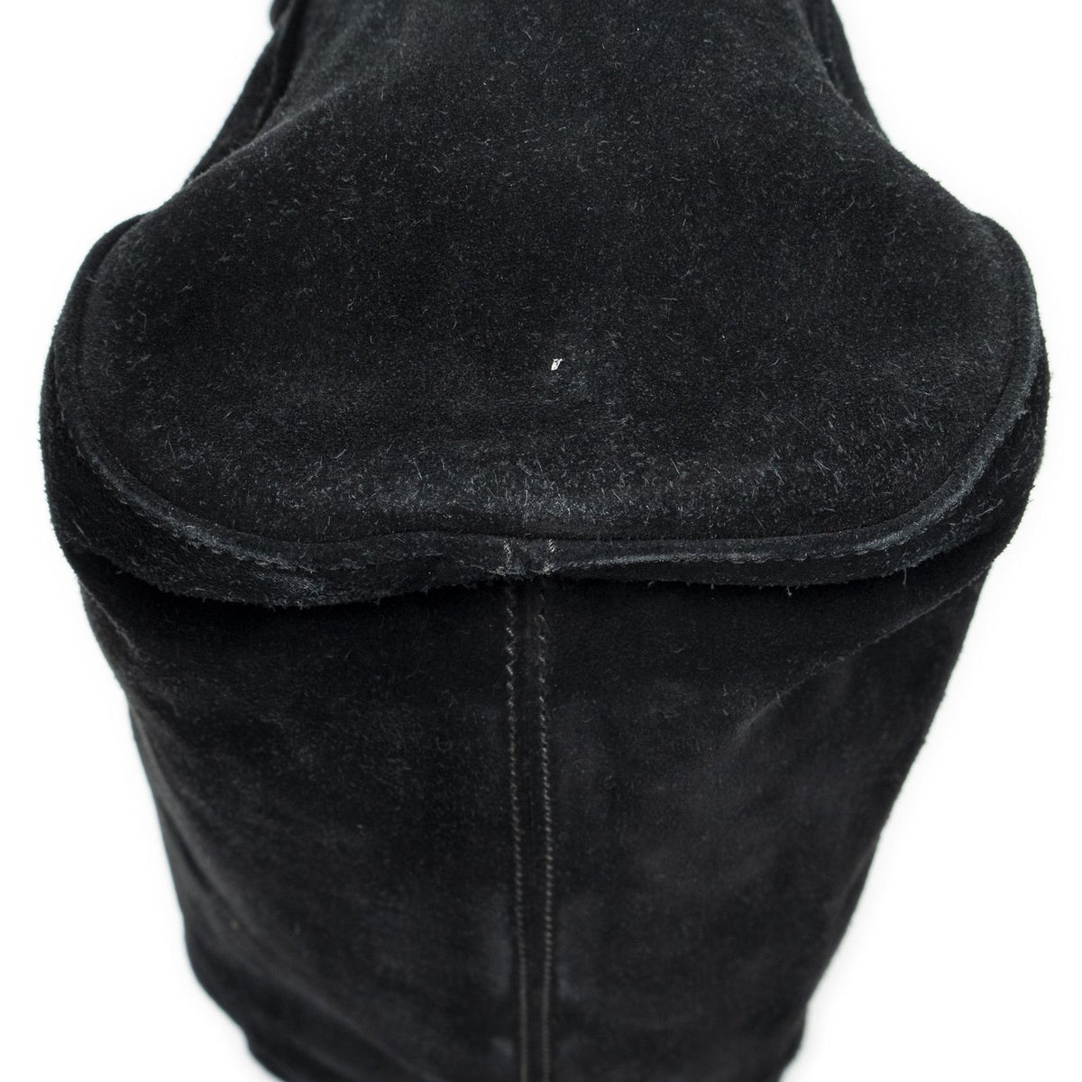 Gucci Double Suede Tote Bag Black — view 8
