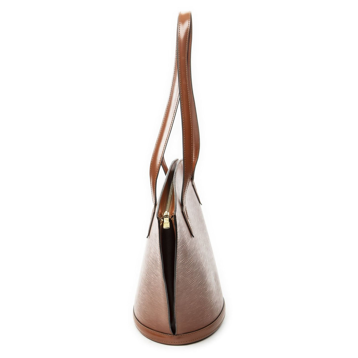 Louis Vuitton Saint Jacques Shopping Tan Epi Messenger Bag — view 4