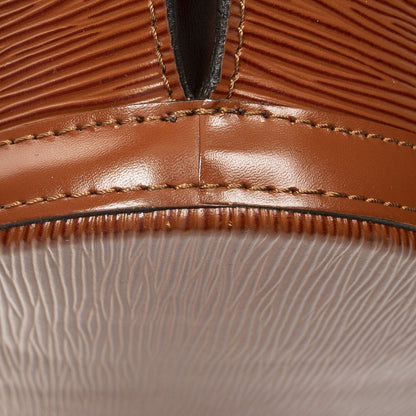 Louis Vuitton Saint Jacques Shopping Tan Epi Messenger Bag — view 8