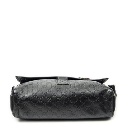 Gucci Web Media Messenger Black Guccissima — view 6