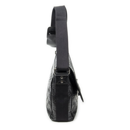 Gucci Web Media Messenger Black Guccissima — view 4
