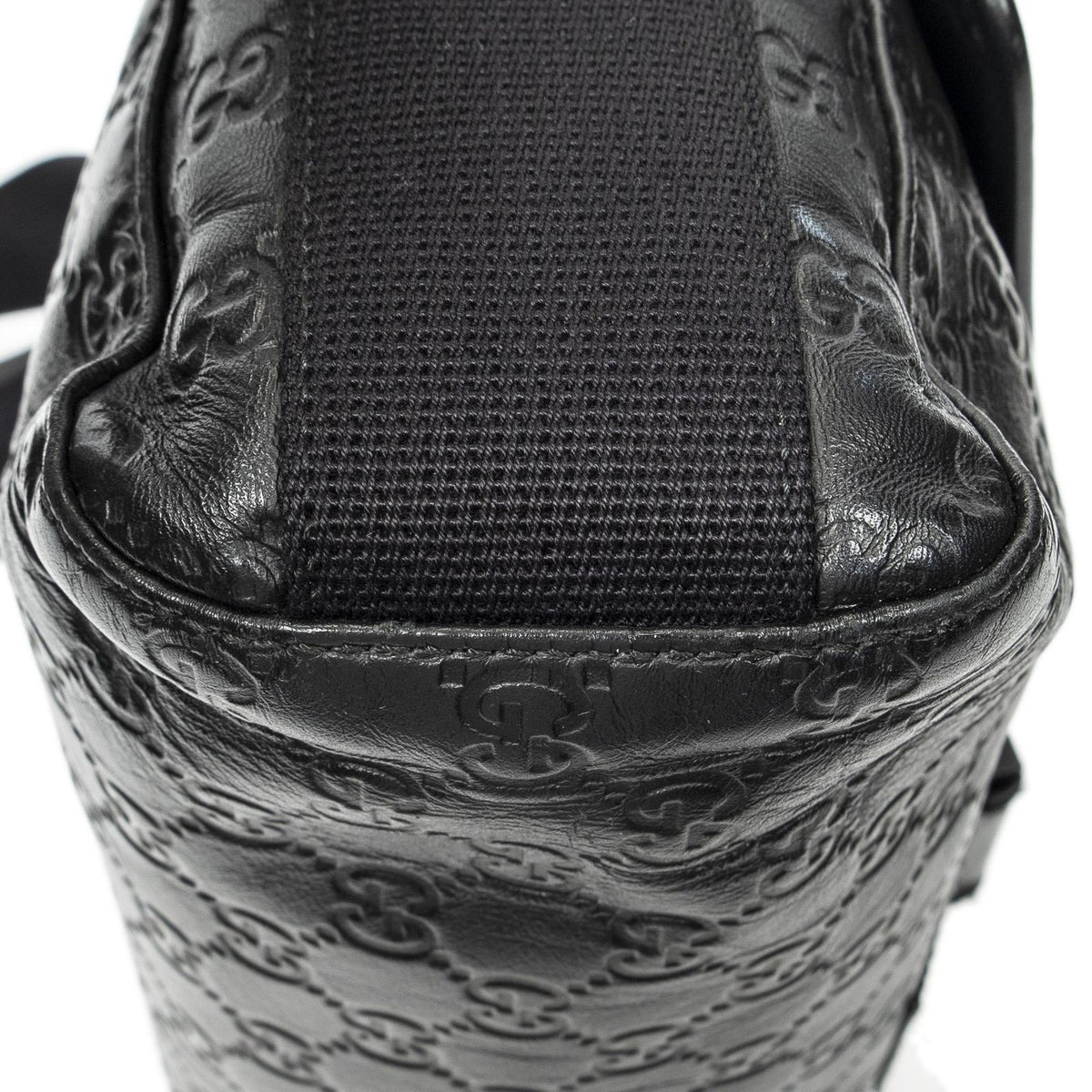 Gucci Web Media Messenger Black Guccissima — view 7
