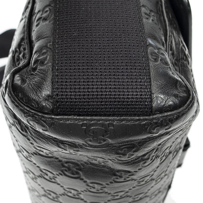 Gucci Web Media Messenger Black Guccissima — view 7