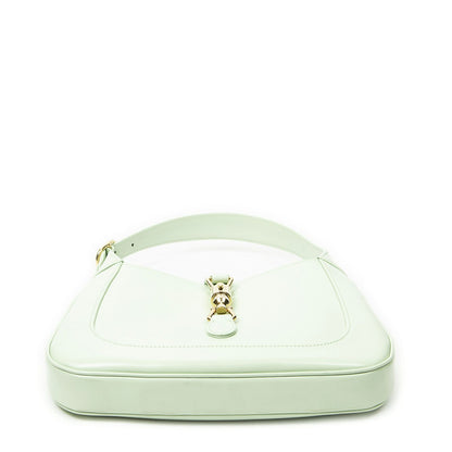 Gucci Small Jackie Light Green Smooth Calfskin Messenger Bag — view 6