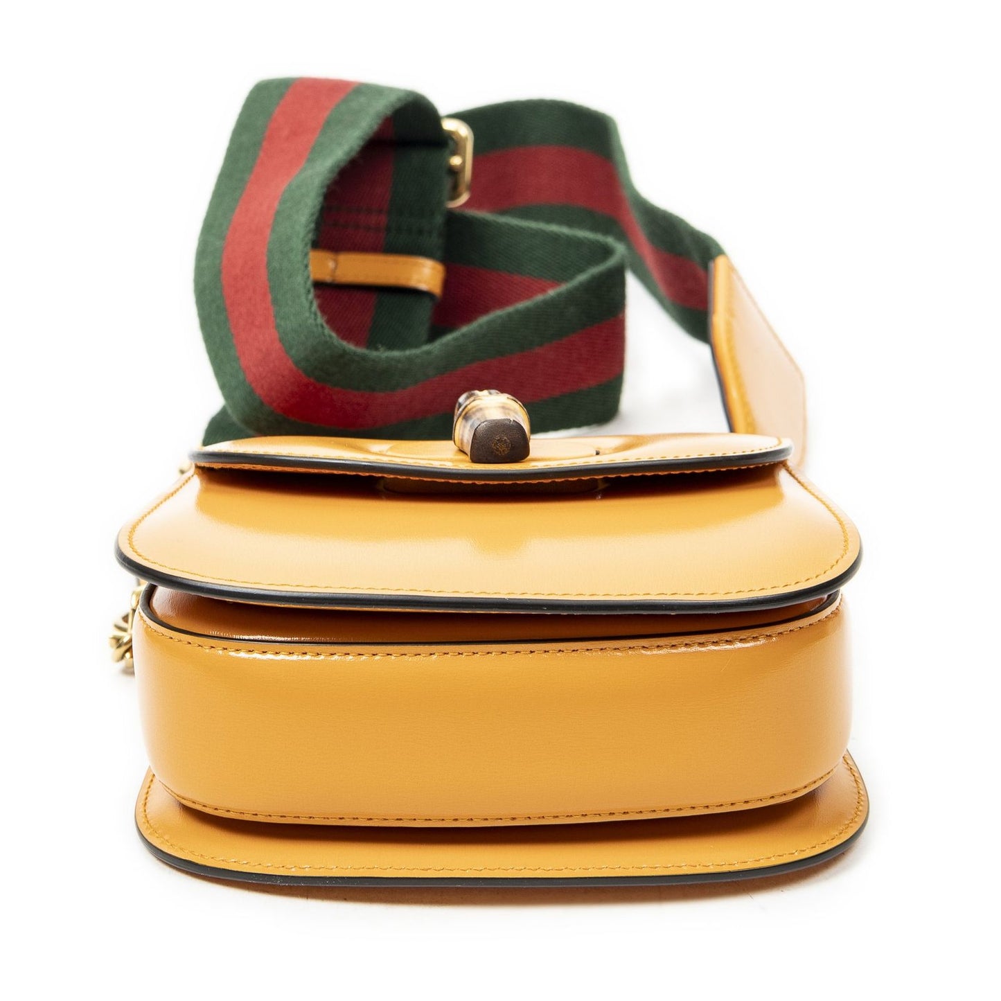 Gucci Mini Bamboo Smooth Calfskin Messenger Bag — view 6