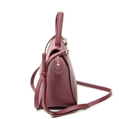 Celine Nano Belt Bag Raspberry Pink Gray Calfskin Leather — view 3