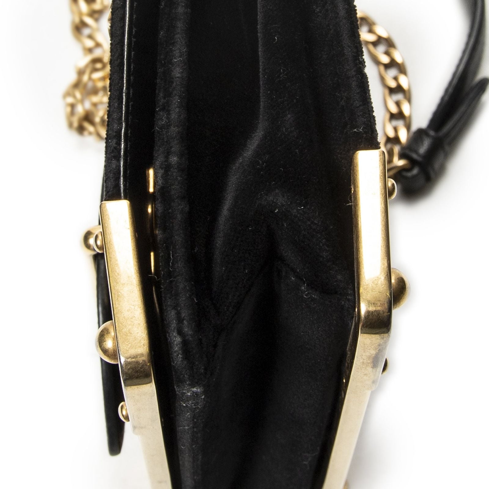 Prada Cahier Astrology Crossbody Black Embellished Canvas — view 8