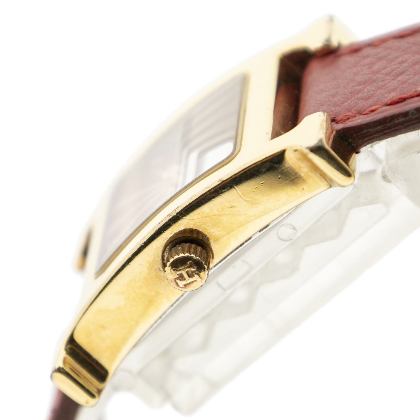 Hermes Heure Watch Red Courchevelleather — view 3