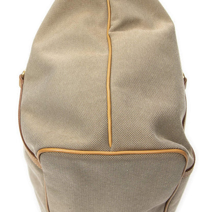 Prada Jacquard Shopping Tote Bag Beige Tanjaca Canvas — view 8