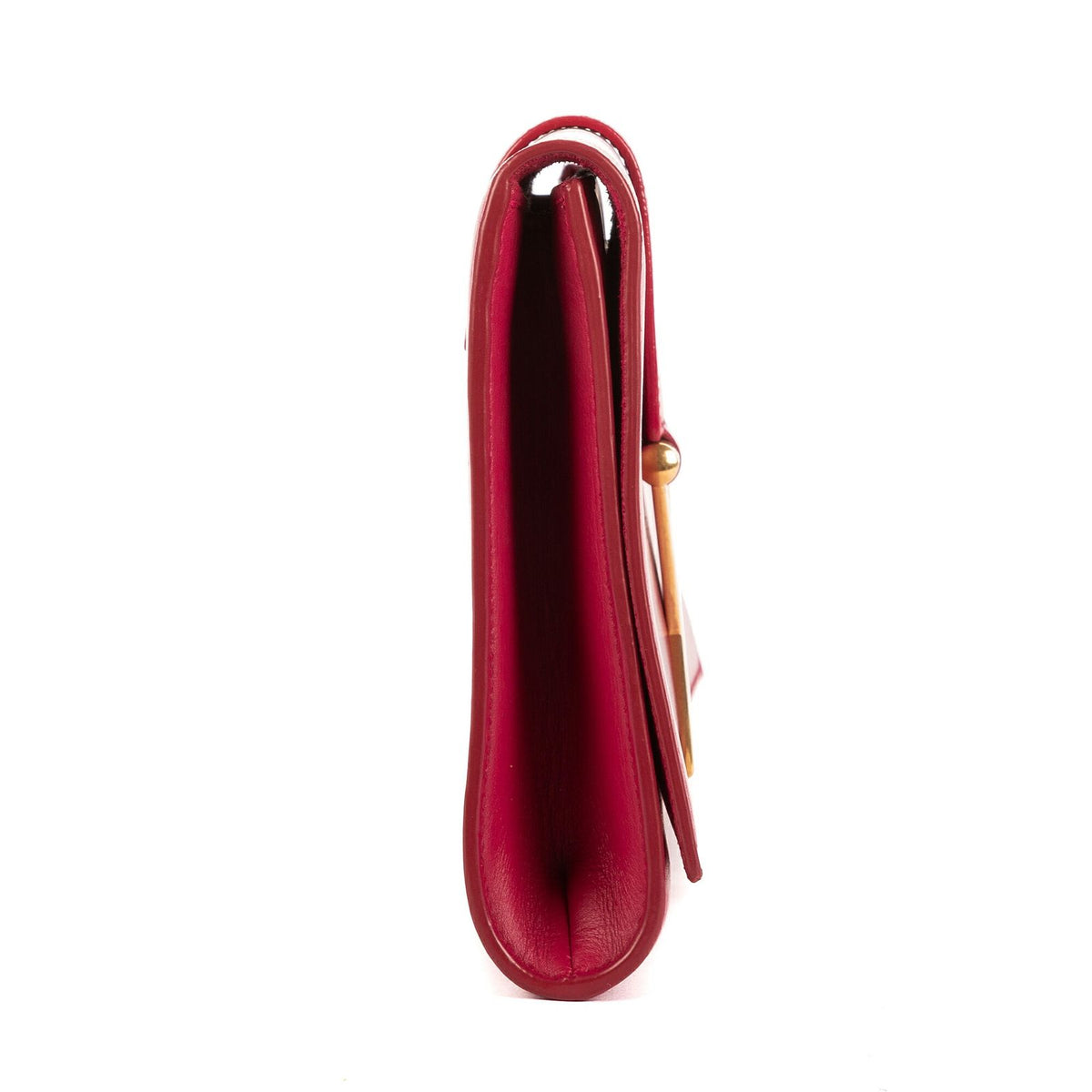Saint Laurent Ligne-Y Pochette Pink Smooth Leather — view 5