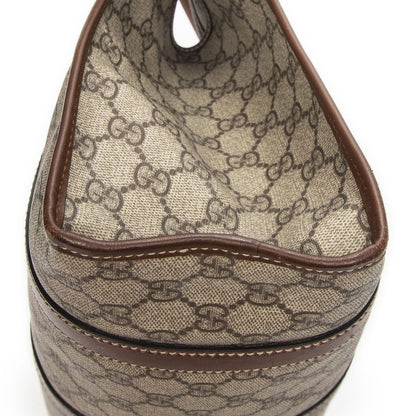 Gucci Large Joy Shoulder Tote Bag Beige Brown Supreme Canvas — view 7