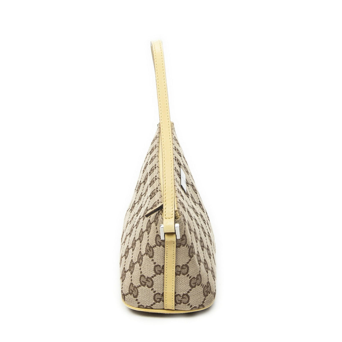 Gucci Pouch Beige Tan GG Canvas — view 4