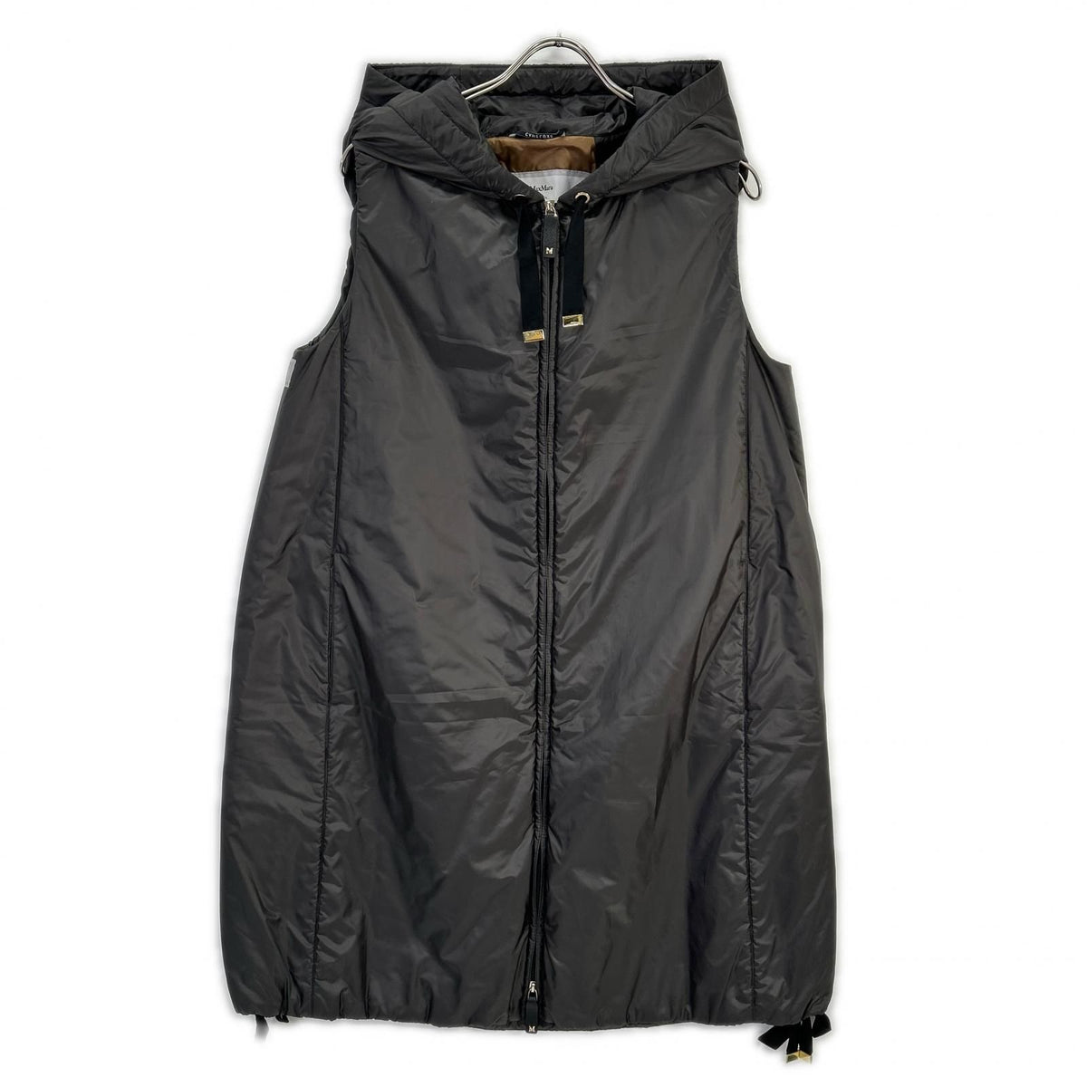 Max Mara Gray the Cube Cameluxe Long Padded Vest 40