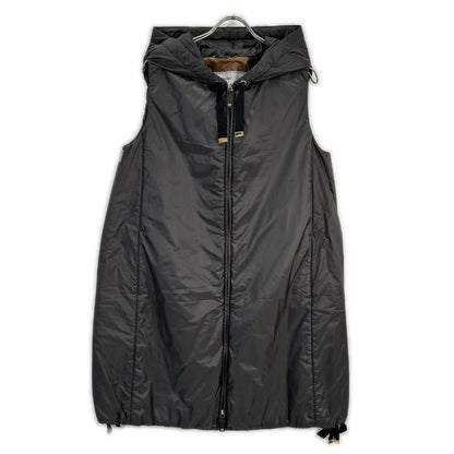 Max Mara Gray the Cube Cameluxe Long Padded Vest 40