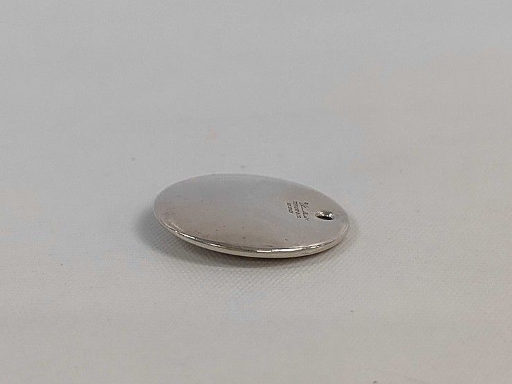 Tiffany & Co Pendant Elsa Peretti Round Silver — view 3