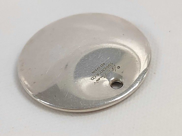 Tiffany & Co Pendant Elsa Peretti Round Silver — view 6