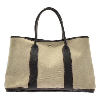 Hermes Garden Party PM Tote Bag Beige Brown — view 2