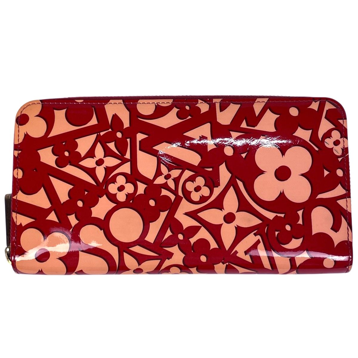 Louis Vuitton Zippy Wallet Vernis Sweet Monogram Pomme D'amour