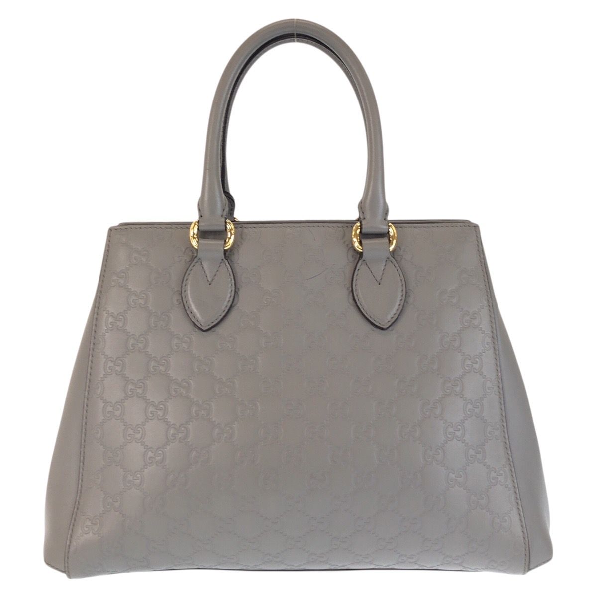 Gucci Guccissima Gray Gold Leather Tote Bag