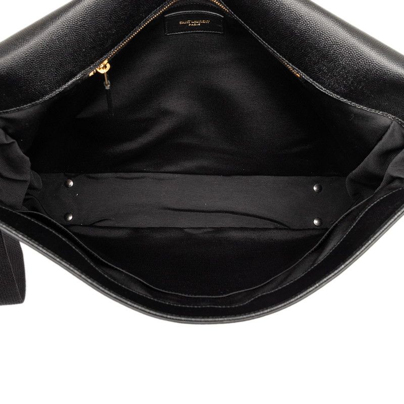Saint Laurent Shoulder Bag Black Leather — view 4