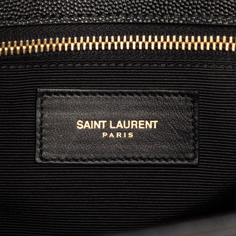 Saint Laurent Shoulder Bag Black Leather — view 7