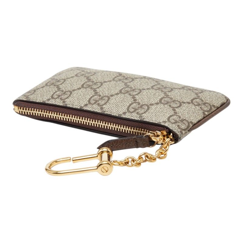 Gucci Ophidia GG Supreme Coin Purse Beige Brown Leather — view 5