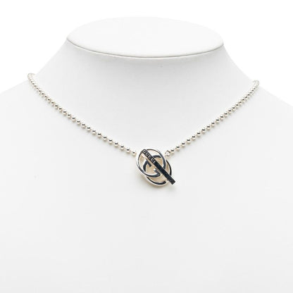 Gucci GG Logo Chain Pendant Silver — view 5
