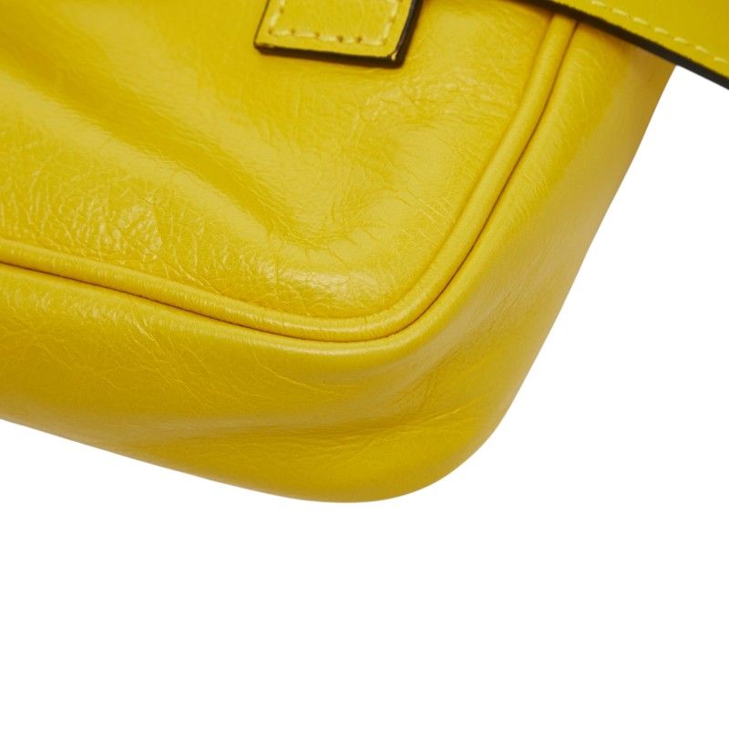 Gucci Interlocking G Waist Bag Yellow Leather — view 7