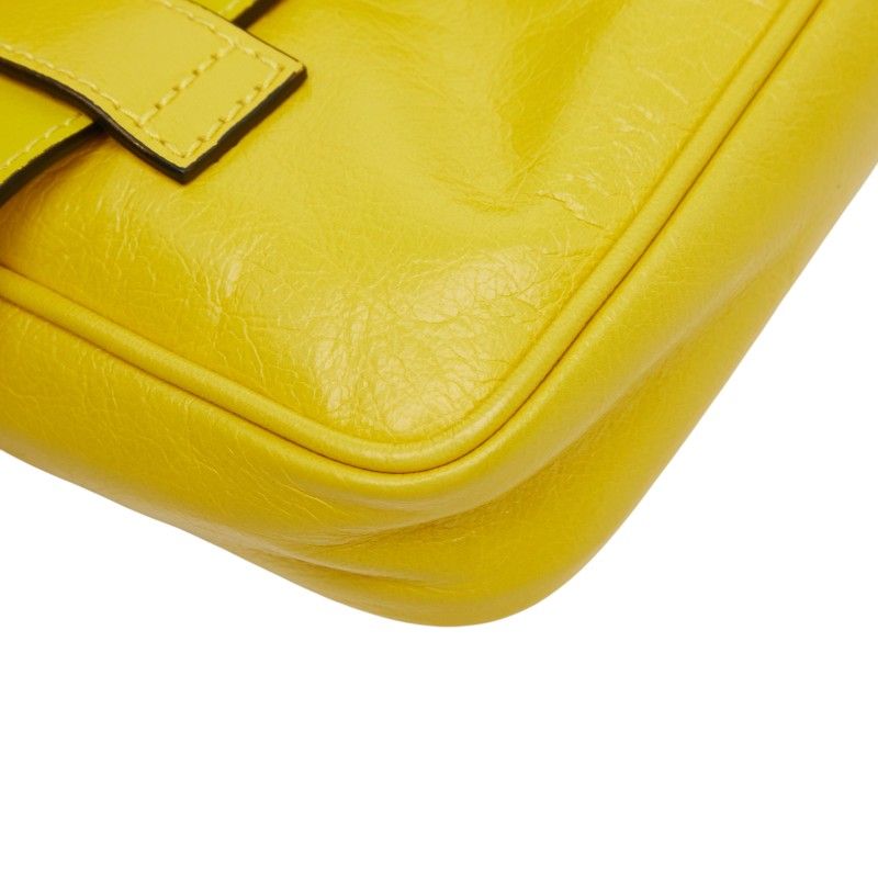Gucci Interlocking G Waist Bag Yellow Leather — view 8