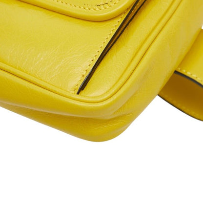 Gucci Interlocking G Waist Bag Yellow Leather — view 5