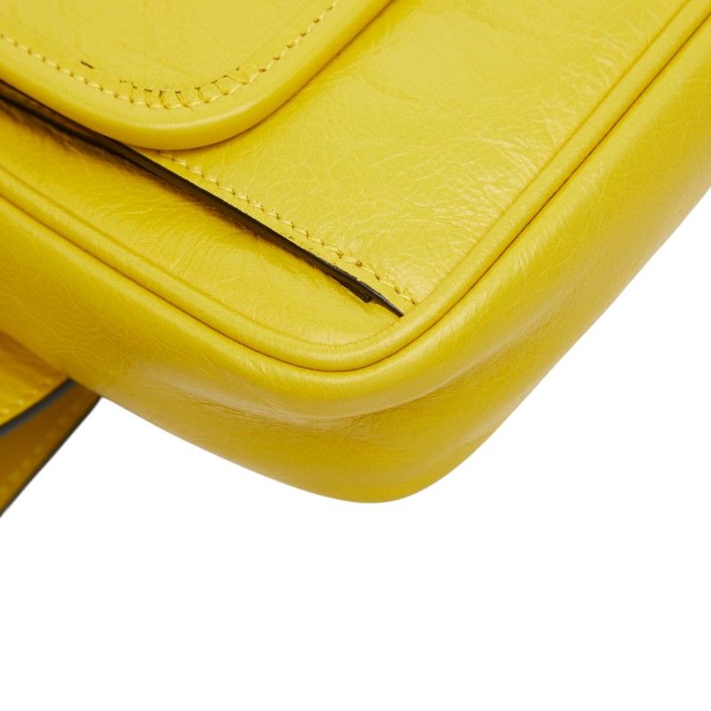 Gucci Interlocking G Waist Bag Yellow Leather — view 6