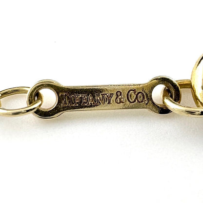 Tiffany & Co By The Yard Necklace Yellow Gold Pendant Diamond Elsa Peretti — view 6