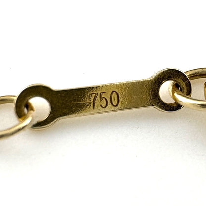 Tiffany & Co By The Yard Necklace Yellow Gold Pendant Diamond Elsa Peretti — view 7