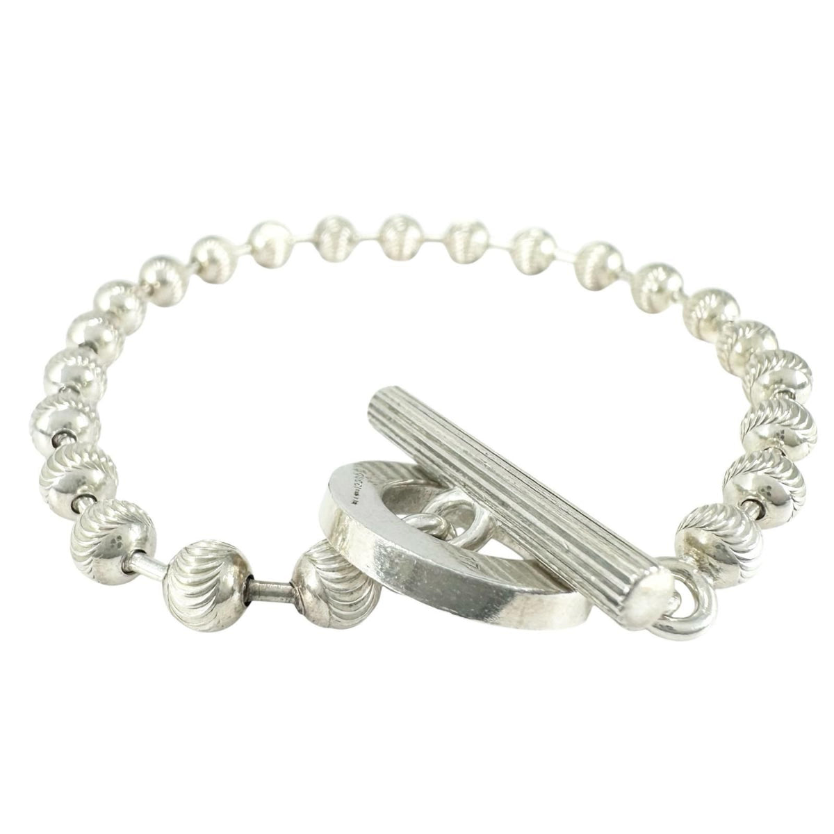 Gucci Ball Chain Silver Bracelet — view 4