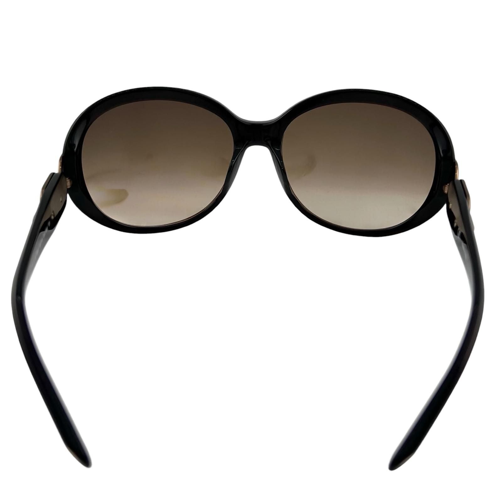 Celine Triomphe Acetate Brown Sunglasses Gold Eyewear — view 5