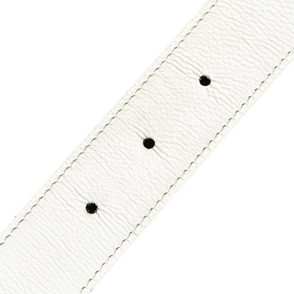 Hermes Evelyne Leather Brown White Belt Silver — view 7
