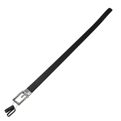 Gucci Square Leather Brown Black Belt Silver — view 4