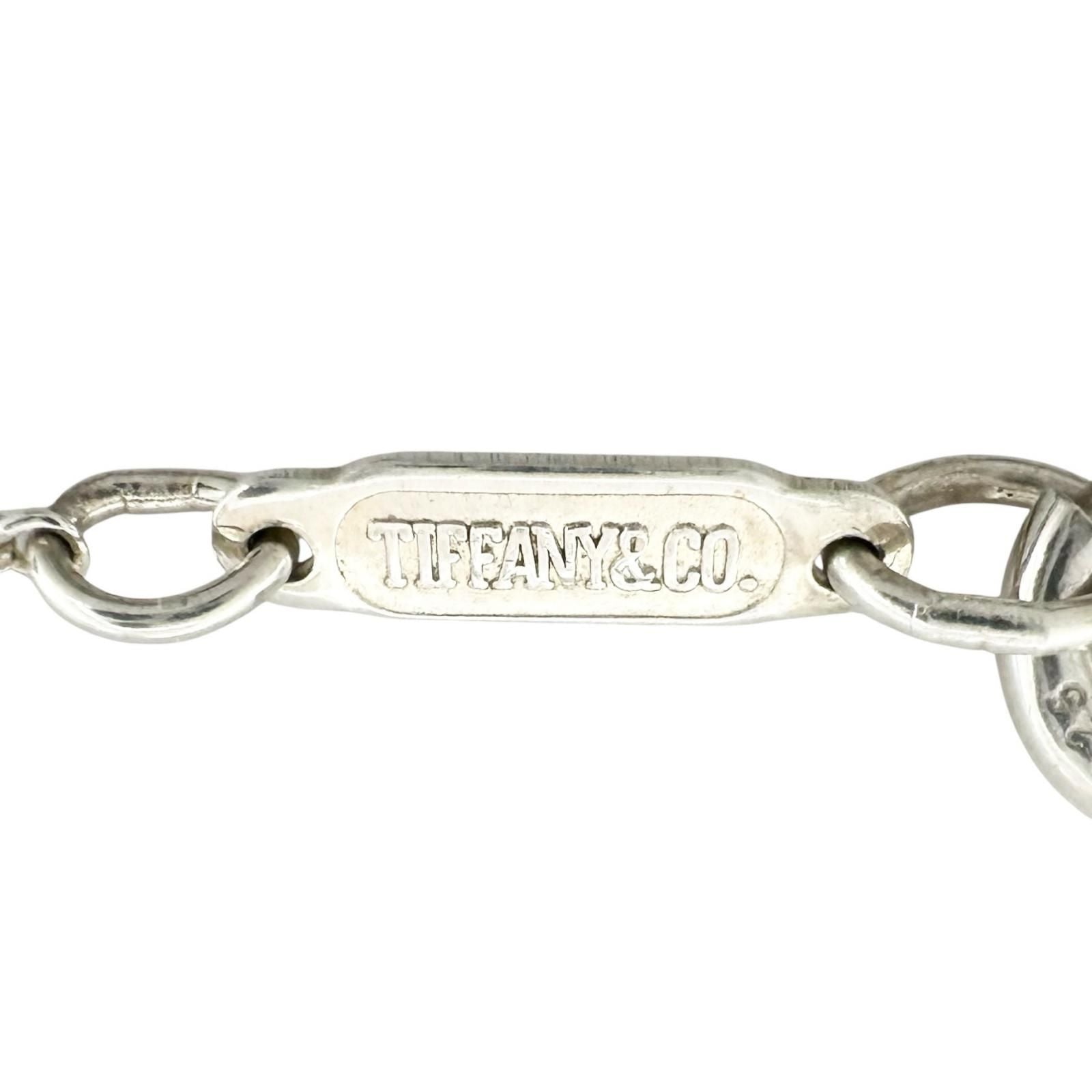 Tiffany & Co Ribbon Silver Necklace — view 7