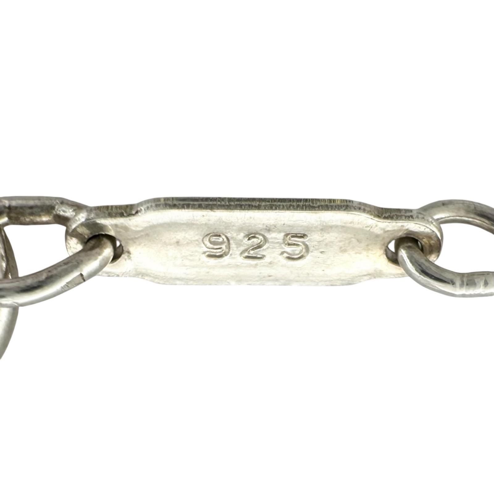 Tiffany & Co Ribbon Silver Necklace — view 8