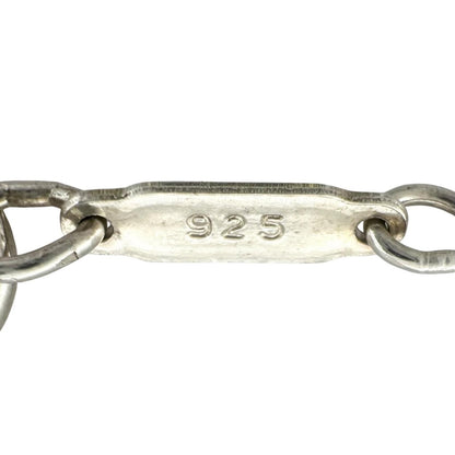 Tiffany & Co Ribbon Silver Necklace — view 8
