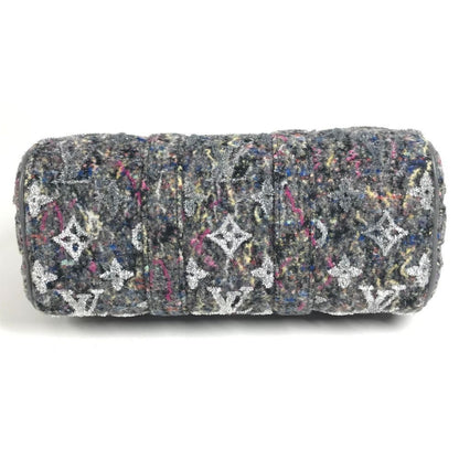 Louis Vuitton Shoulder Bag Keepall XS Tweed Gray — view 6