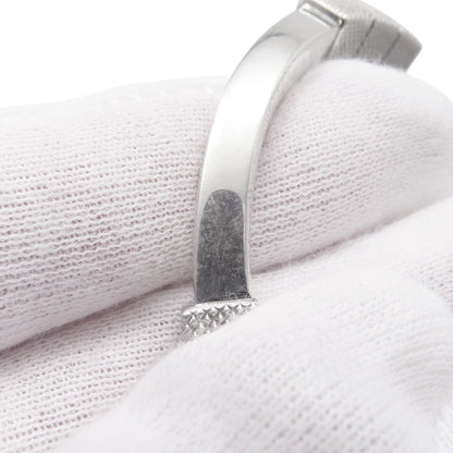 Bottega Veneta Bracelet Calfskin Bangle Silver — view 5