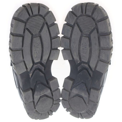Fendi Zucca Pattern Loafers Black — view 5